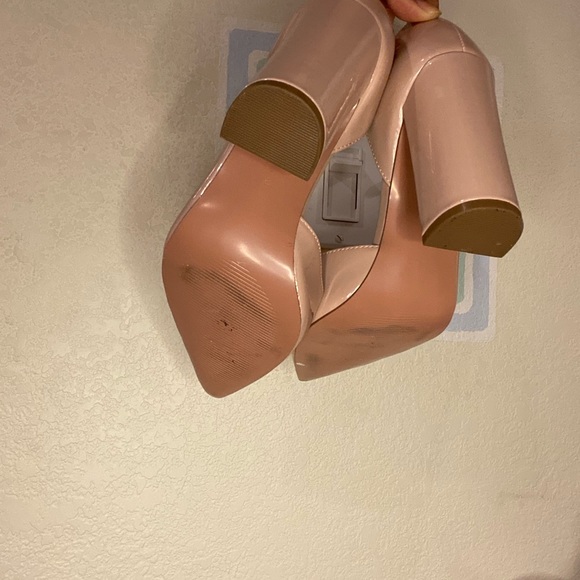 Blush block heels New Without Tags - Picture 9 of 9